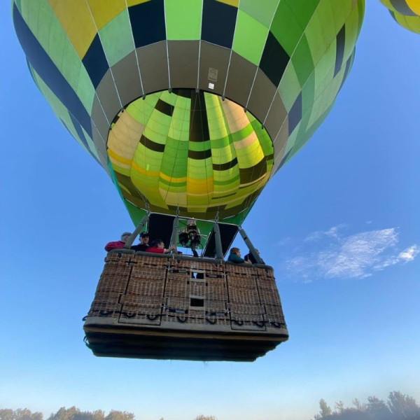Décollage en montgolfière près de Rodez - Aveyron